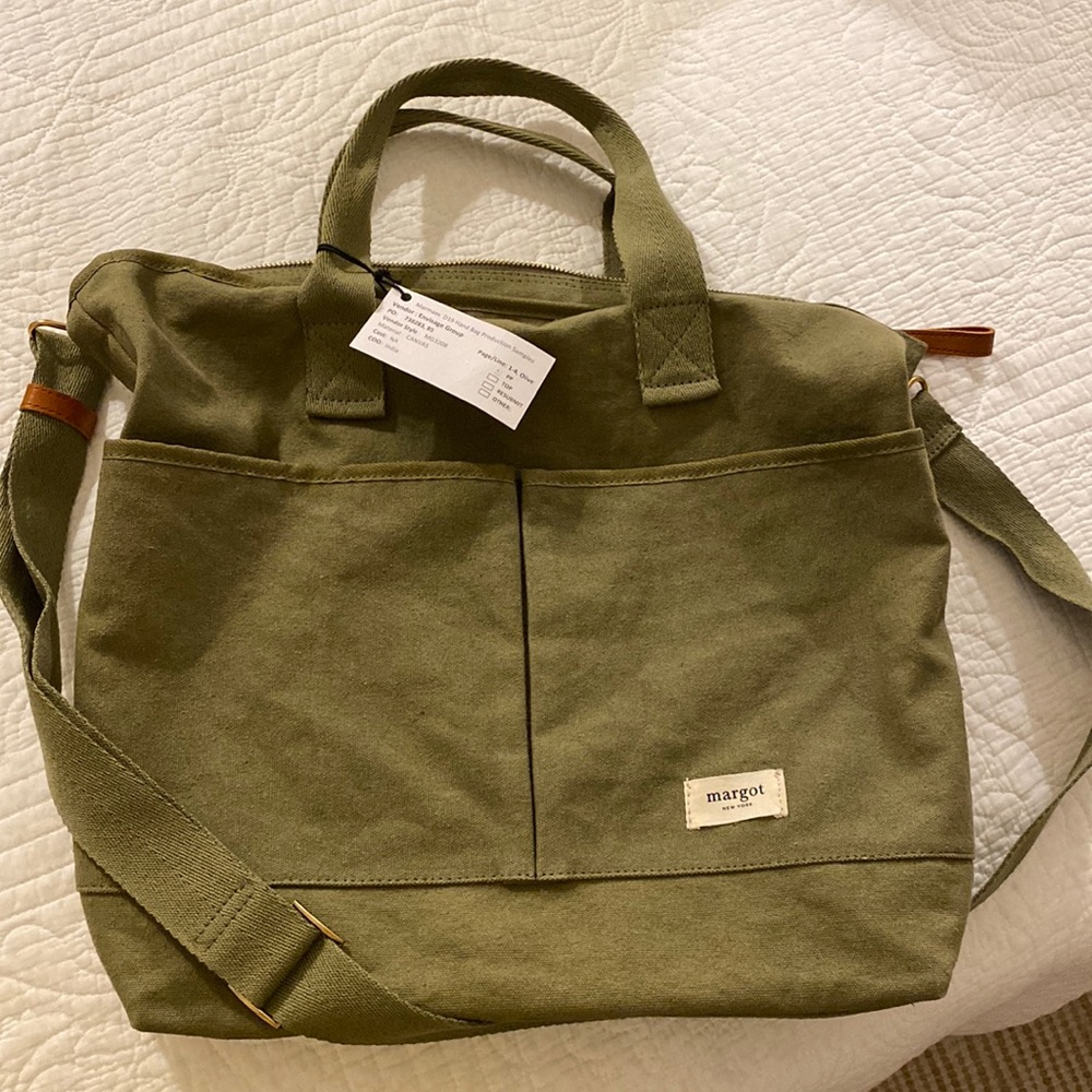 Brand New Margot canvas tote bag